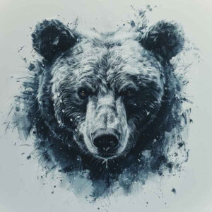 bears tattoo design ideas Realism reflection effect strong form symbol of resilience
