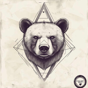 bears tattoo design ideas Surrealism shifting shapes symbol of power symbolising resilience