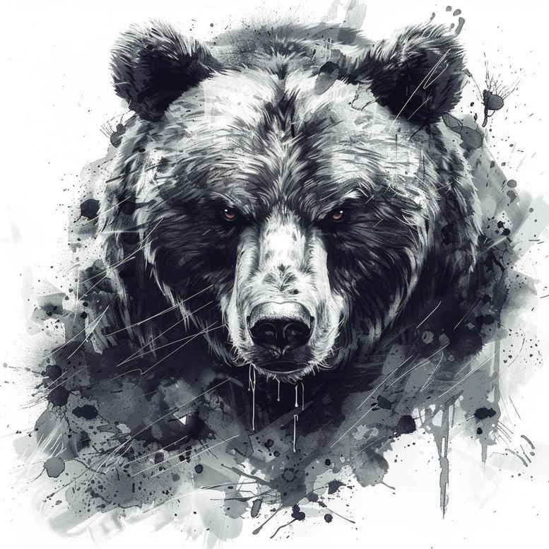 bears tattoo design ideas bold highlights symbolism for side
