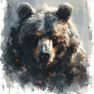 bears tattoo design ideas Realism clean background wild spirit represents endurance