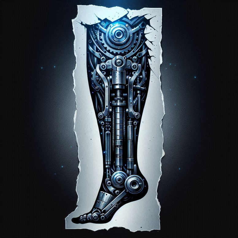 artificial-muscle-tattoo – tattoo design ideas free ai generated – surrealism-abstract – for-abdomen – Gallery: biomechanics-inkby-ai