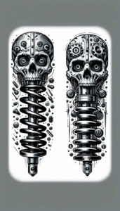 biomechanical-effect-tattoo – tattoo design ideas free ai generated – realism-micro-realism – for-upper-thigh – Gallery: biomechanics-inkby-ai