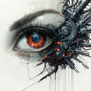 biomechanical-engineering-tattoo – tattoo design ideas free ai generated – neotraditional-artful-color – for-hip – Gallery: biomechanics-inkby-ai