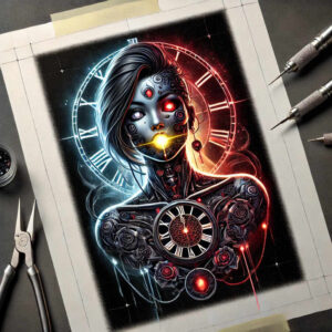 biomechanical-engineering-tattoo – tattoo design ideas free ai generated – realism-photo-realistic – for-side-torso – Gallery: biomechanics-inkby-ai
