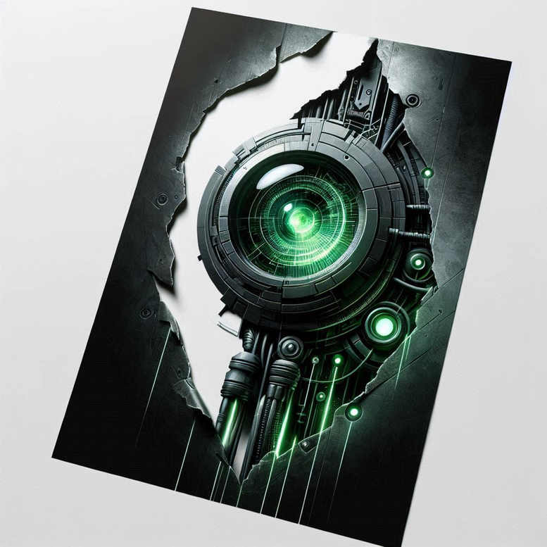 biomechanical-power – tattoo design ideas free ai generated – realism-light-reflections – for-lower-leg – Gallery: biomechanics-inkby-ai