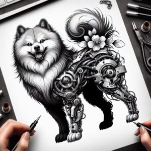 biomechanical-tattoo – tattoo design ideas free ai generated – neotraditional-vivid-detail – for-inner-arm – Gallery: biomechanics-inkby-ai