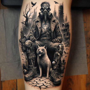 biomechanical-tattoo – tattoo design ideas free ai generated – realism-seamless-blend – for-hand – Gallery: biomechanics-inkby-ai
