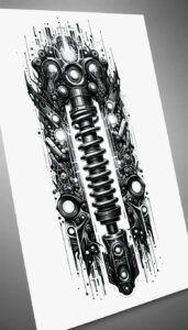cybernetic-tattoo – tattoo design ideas free ai generated – neotraditional-bold-highlights – for-elbow – Gallery: biomechanics-inkby-ai