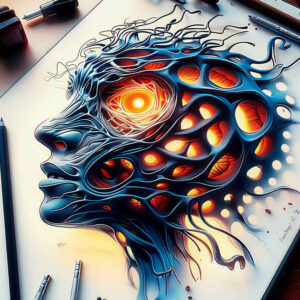 digital-biomech – tattoo design ideas free ai generated – realism-glass-effect – for-stomach – Gallery: biomechanics-inkby-ai