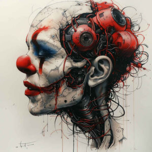 digital-biomech – tattoo design ideas free ai generated – realism-natural-color-palette – for-ankle – Gallery: biomechanics-inkby-ai