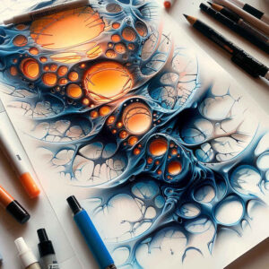 digital-precision-tattoo – tattoo design ideas free ai generated – neotraditional-clean-fill – for-lower-back – Gallery: biomechanics-inkby-ai