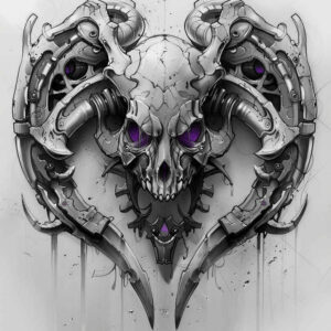 digital-precision-tattoo – tattoo design ideas free ai generated – realism-light-and-shadow-play – for-palm – Gallery: biomechanics-inkby-ai