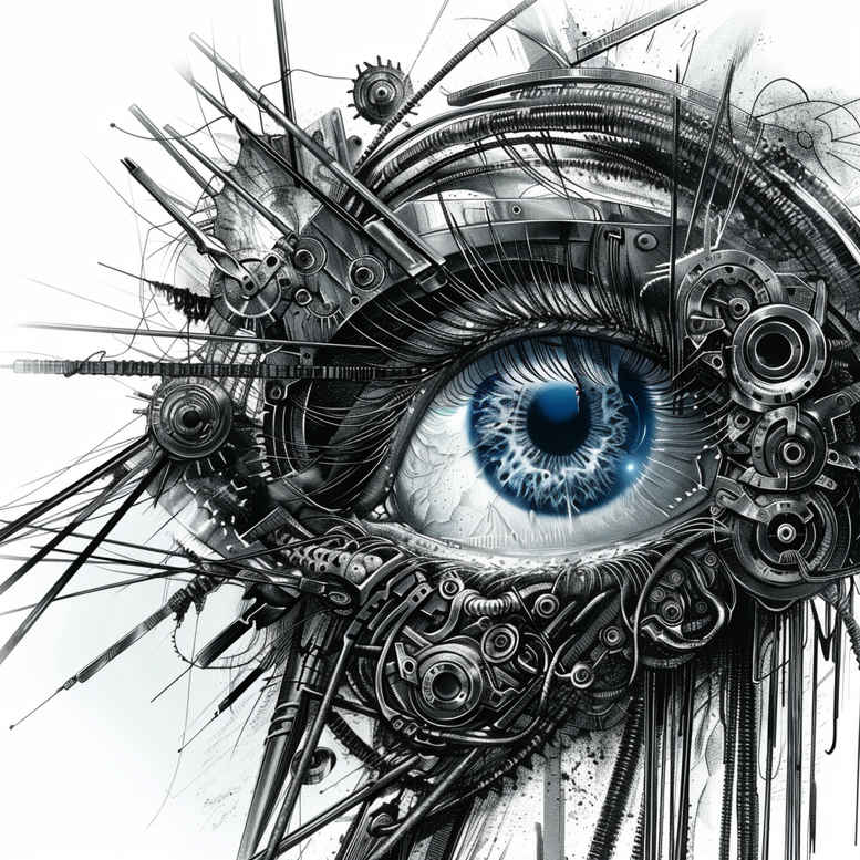 dynamic-tattoo – tattoo design ideas free ai generated – neotraditional-modern-classic – for-side-torso – Gallery: biomechanics-inkby-ai