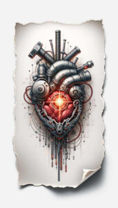 electric-circuit-tattoo – tattoo design ideas free ai generated – realism-delicate-highlight – for-triceps – Gallery: biomechanics-inkby-ai