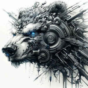 electric-circuit-tattoo – tattoo design ideas free ai generated – surrealism-shadow-play – for-wrist-side – Gallery: biomechanics-inkby-ai