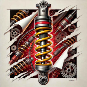 industrial-tattoo – tattoo design ideas free ai generated – neotraditional-expressive-lines – for-lower-leg – Gallery: biomechanics-inkby-ai