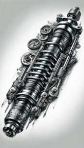 mechanical-design – tattoo design ideas free ai generated – realism-natural-color-palette – for-ribs – Gallery: biomechanics-inkby-ai