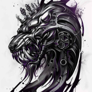 mechanical-design – tattoo design ideas free ai generated – realism-natural-finish – for-outer-arm – Gallery: biomechanics-inkby-ai