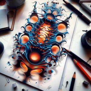 mechanical-design – tattoo design ideas free ai generated – realism-natural-luminosity – for-lower-arm – Gallery: biomechanics-inkby-ai