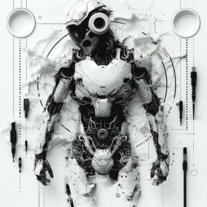 mechanical-design – tattoo design ideas free ai generated – realism-photo-accuracy – for-triceps – Gallery: biomechanics-inkby-ai