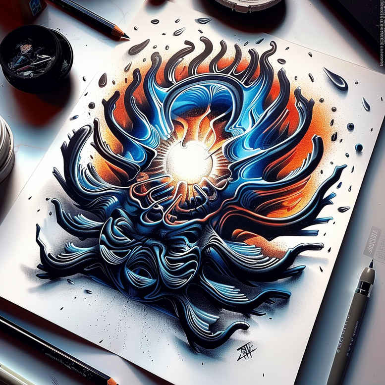 mechanical-structure-tattoo – tattoo design ideas free ai generated – realism-deep-shadows – for-fingers – Gallery: biomechanics-inkby-ai