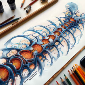 metal-structure-tattoo – tattoo design ideas free ai generated – realism-natural-tones – for-spine – Gallery: biomechanics-inkby-ai