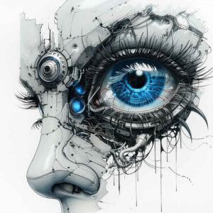 precise-texture-tattoo – tattoo design ideas free ai generated – neotraditional-bold-texture – for-hip – Gallery: biomechanics-inkby-ai