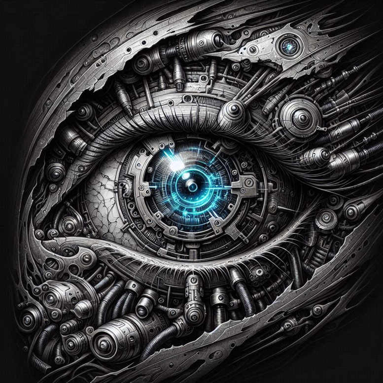 steel-tattoo – tattoo design ideas free ai generated – neotraditional-dynamic-linework – for-shoulder-blade – Gallery: biomechanics-inkby-ai