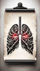 steel-tattoo – tattoo design ideas free ai generated – surrealism-phantasm – for-neck – Gallery: biomechanics-inkby-ai