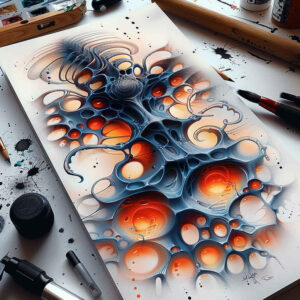 steel-tattoo – tattoo design ideas free ai generated – surrealism-phantom – for-thigh – Gallery: biomechanics-inkby-ai