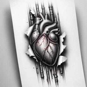 biomechanics tattoo design ideas Realism dynamic shadows abstract mechanics for wrist