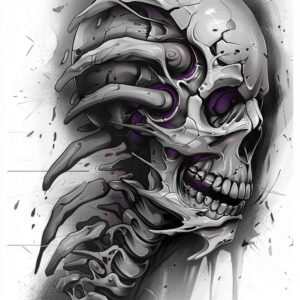 biomechanics tattoo design ideas ornamental anatomy art for knee