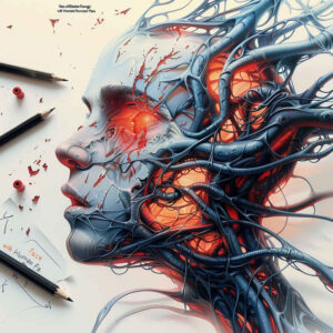 biomechanics tattoo design ideas dramatic lighting dynamic curves for spine