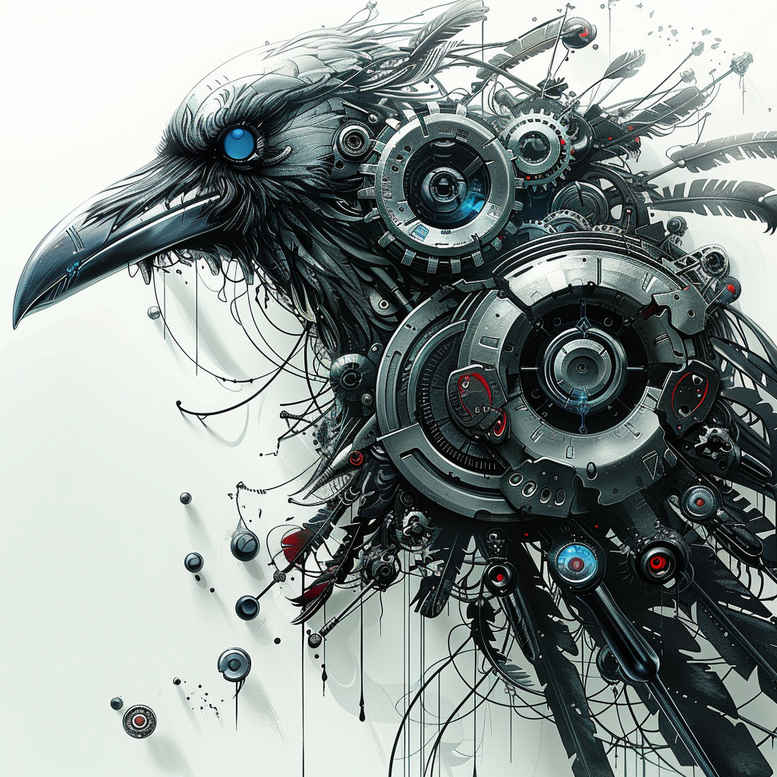 biomechanics tattoo design ideas Realism perfect proportions engineered forms for chest