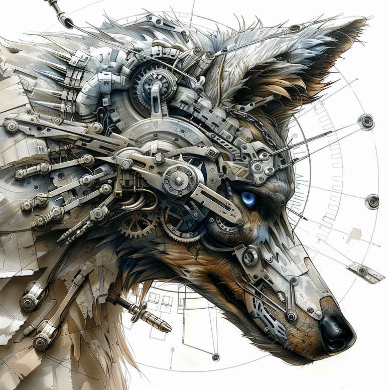 biomechanics tattoo design ideas unreal light engineered forms symbolising determination