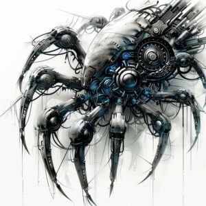 biomechanics tattoo design ideas Surrealism distorted reality flexible joints for temple