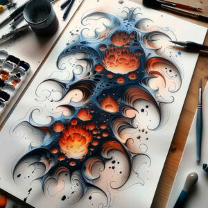 biomechanics tattoo design ideas Realism optical depth flexible joints symbol of perseverance