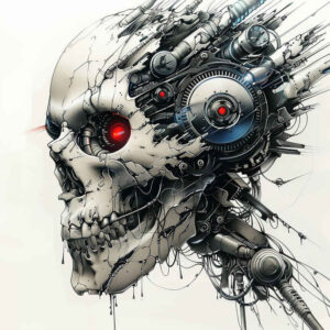 biomechanics tattoo design ideas elaborate fluid motion for back