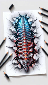 biomechanics tattoo design ideas Realism true skin force vectors shows resilience