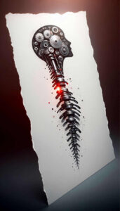 biomechanics tattoo design ideas detailed textures hybrid forms symbol of endurance