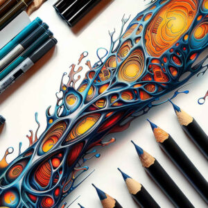 biomechanics tattoo design ideas Realism real shadows intricate detail for hand