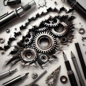 biomechanics tattoo design ideas enhanced shading joint rotation for side torso