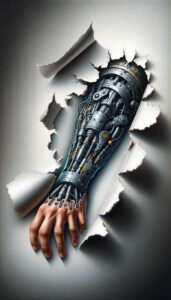 biomechanics tattoo design ideas soft-focus machine elements for arm