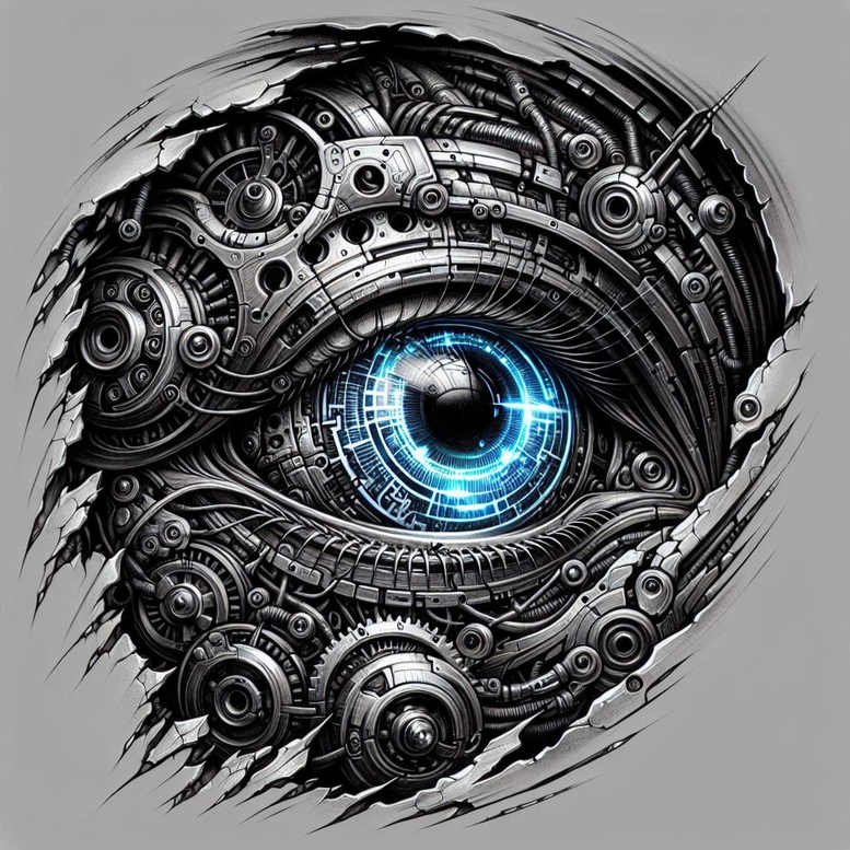 biomechanics tattoo design ideas elaborate machine motifs for abdomen