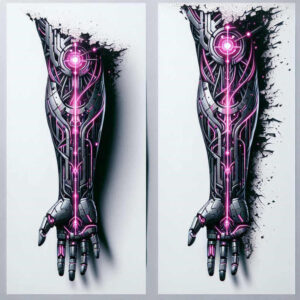 biomechanics tattoo design ideas smooth complexion mechanical energy for hand