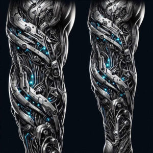 biomechanics tattoo design ideas clean fill mechanical energy for hip