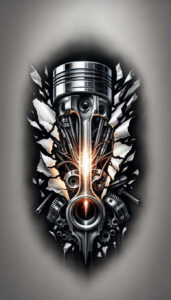 biomechanics tattoo design ideas hyperrealistic mechanical joints for full back
