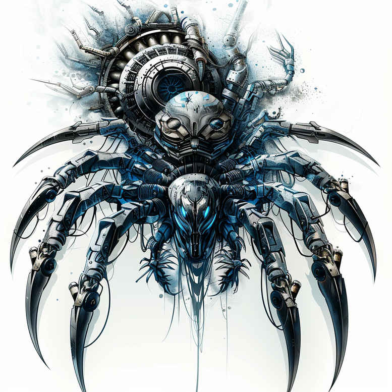 biomechanics tattoo design ideas color blending mechanical strength for shoulder