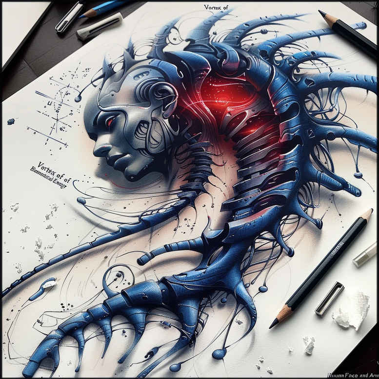 biomechanics tattoo design ideas form fidelity mechanical synergy for stomach