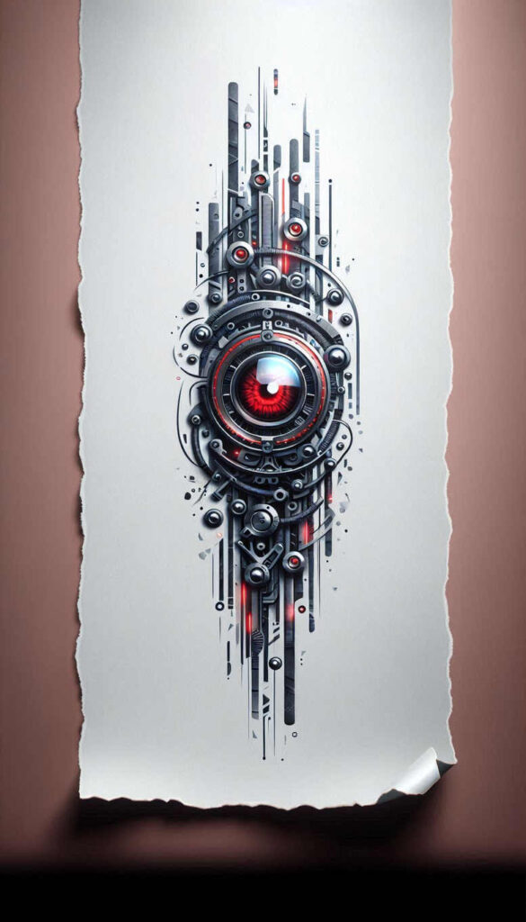 biomechanics tattoo design ideas ultra-detailed motion dynamics perseverance and power